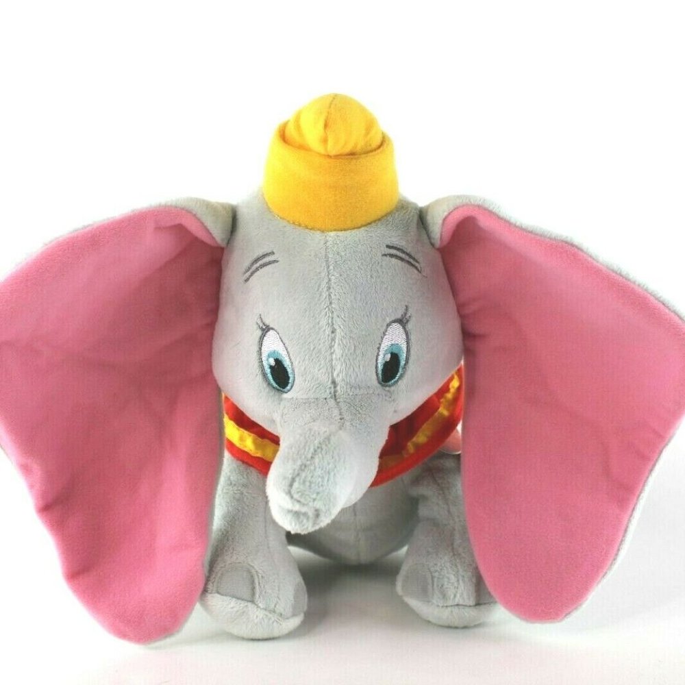 Disney Dumbo 12" Disney Gray Plush Stuffed Animal Circus Elephant New With Tags